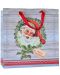 Σακούλα δώρου Zoewie - Happy Santa, 33.5 x 12 x 33 cm - 1t